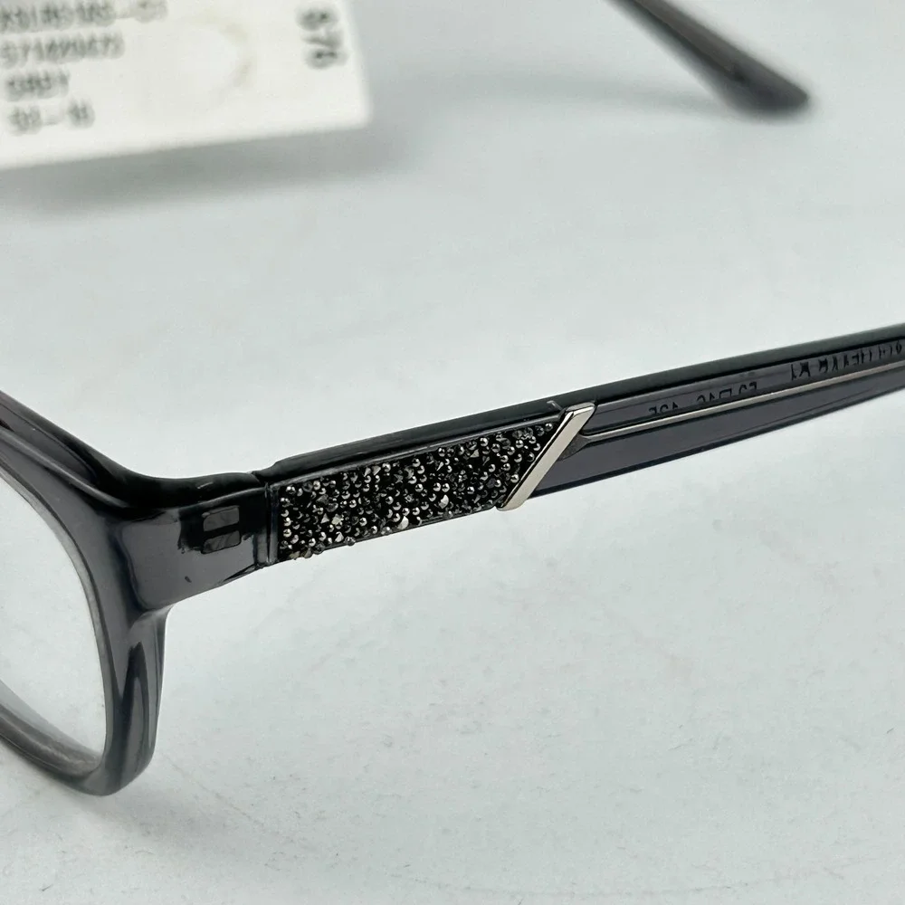Walmart Eyewear XSLR51AS-C1 Women Eyeglasses Frame Grey Full Rim 53-16-135 mm